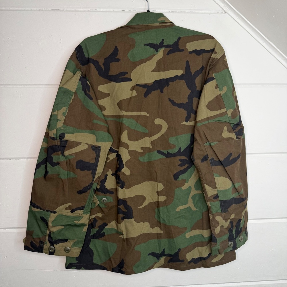 Army‎ Camo Field Jacket Medium Regular "Deeds Not Words" Patch - Picture 2 of 10